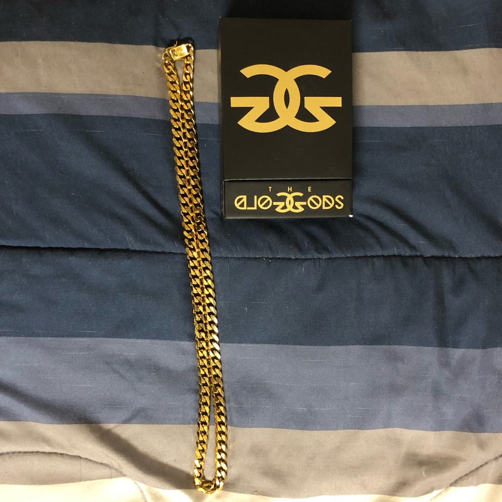 Gold Gods 30” Cuban Link Chain